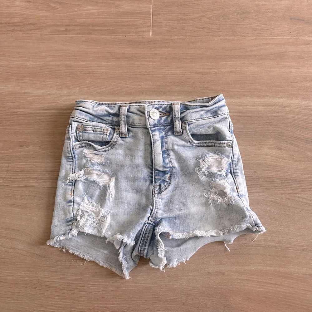AMERICAN EAGLE girls denim shorts